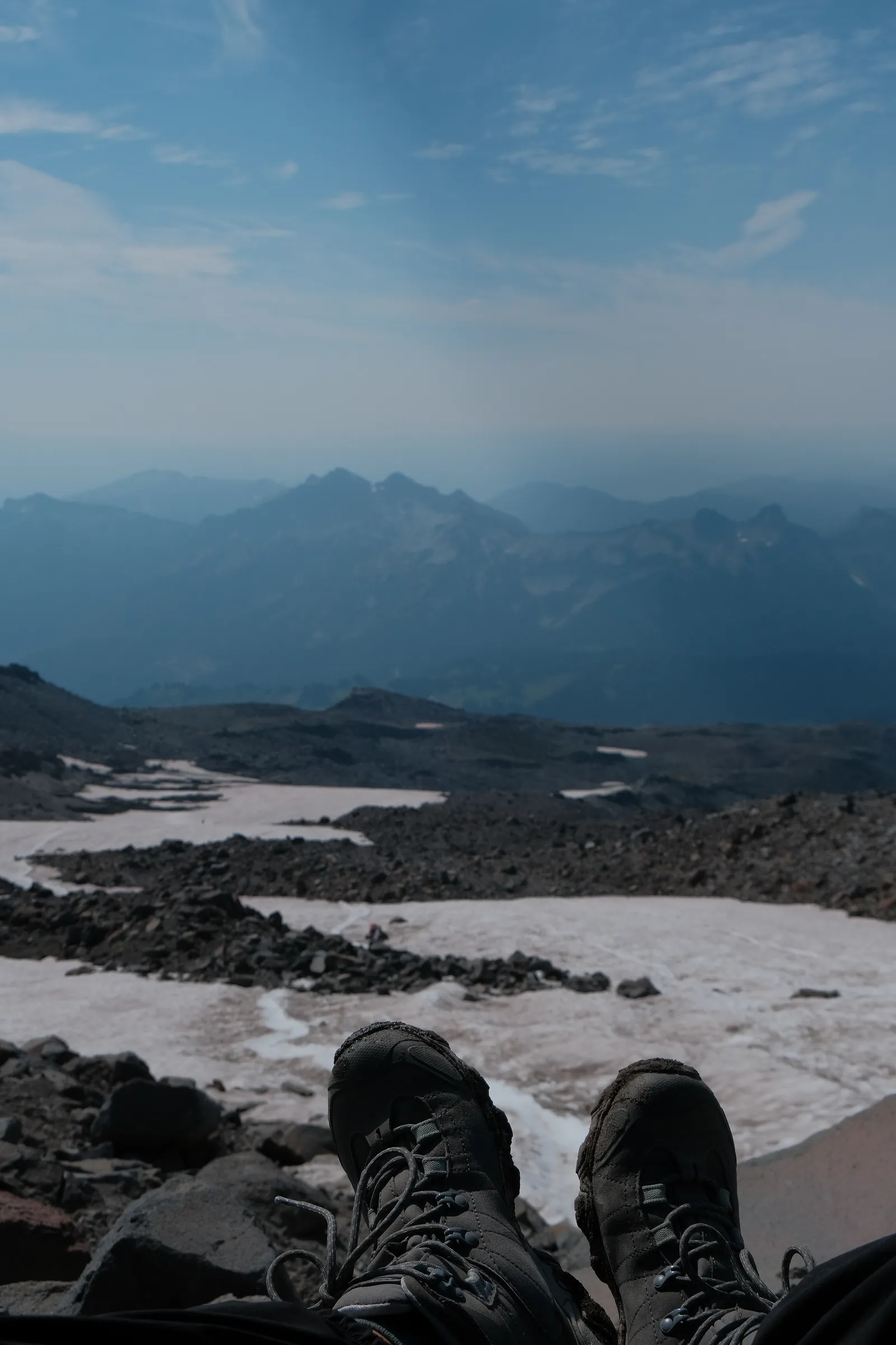 Rest Above Camp Muir