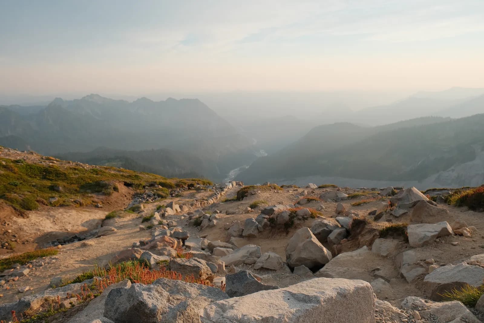 High Country Trail at Sunset